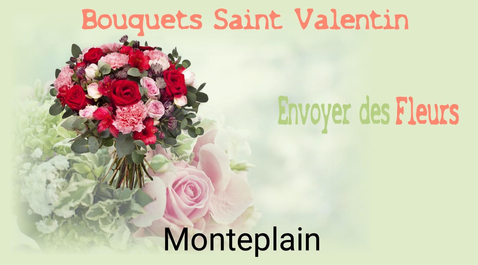 Roses de Saint-Valentin livrées à Monteplain